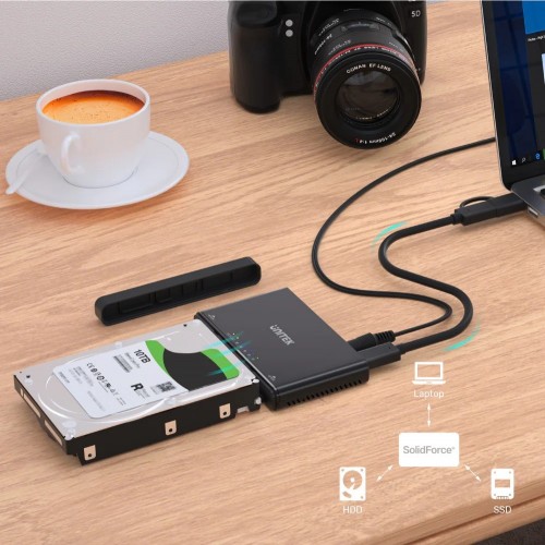 Unitek SolidForce+ USB-C to PCIe/NVMe M.2 SSD Enclosure plus