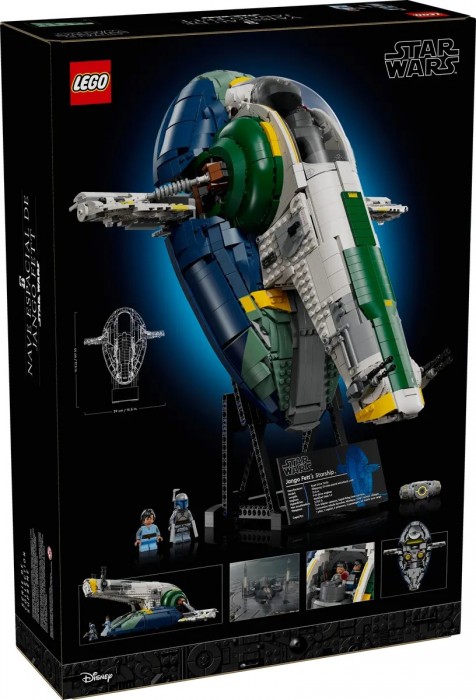 Lego Jango Fetts Firespray Class Starship 75409