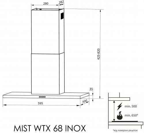 Weilor MIST WTX 68 INOX