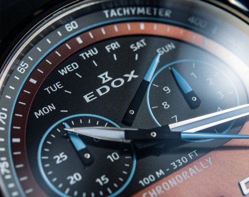 EDOX Chronorally Chronograph 45 38003 TINBU BRNBU