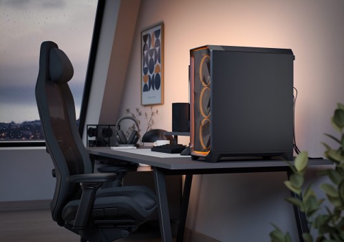 Fractal Design Meshify 3 Ambience Pro RGB Black TG Light Tin