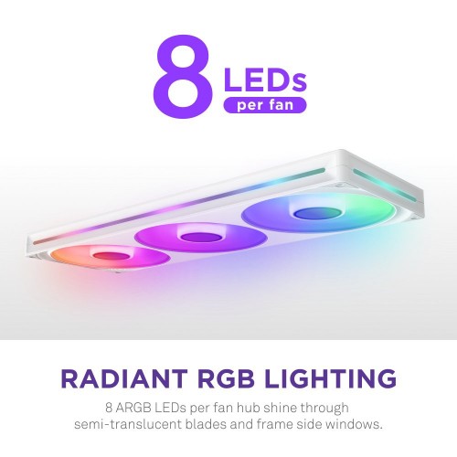 NZXT F420 RGB Core White