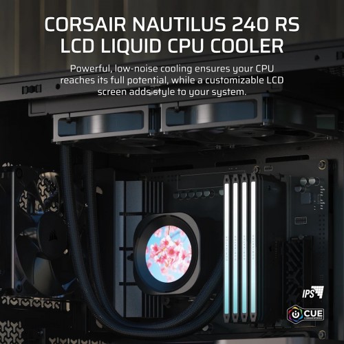 Corsair NAUTILUS 240 RS LCD Black