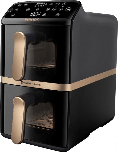 Philips 4000 Series Stacked Dual Basket Airfryer NA462/70
