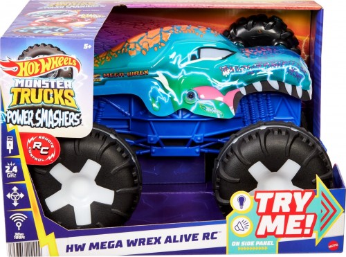 Mattel Hot Wheels Monster Trucks Mega-Wrex Alive