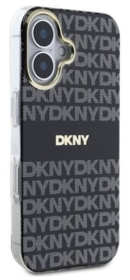 DKNY Repeat Texture Pattern with Stripe for iPhone 16