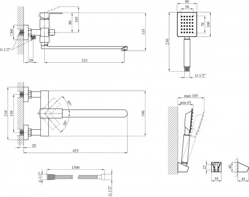 KRONER Edelstahl Kubus-ESG071 CV036661