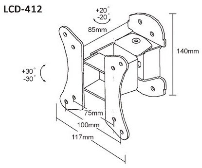 Brateck LCD 412