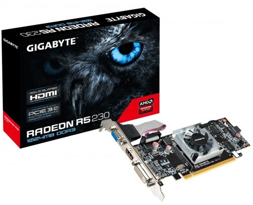 Gigabyte Radeon R5 230 GV-R523D3-1GL rev. 2.0