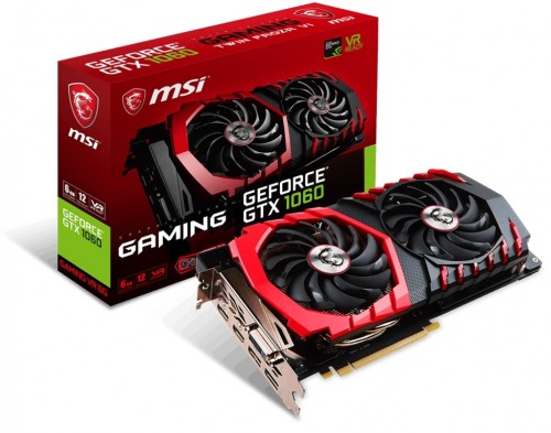 MSI GTX 1060 Gaming VR 6G