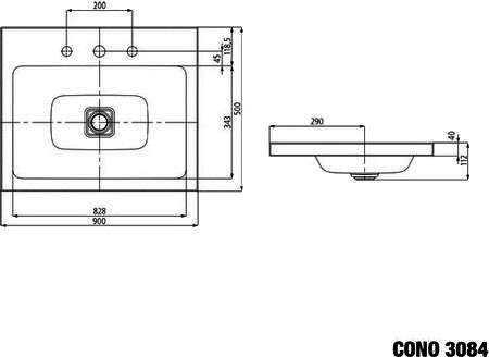 Kaldewei Cono 902006
