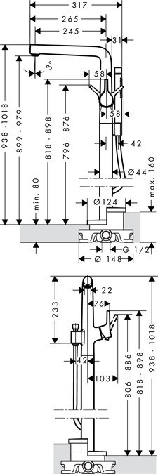 Hansgrohe Talis S 72412