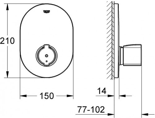 Grohe Grohtherm 2000 19418