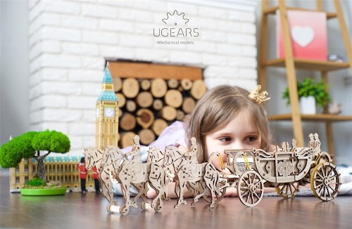 UGears Royal Carriage