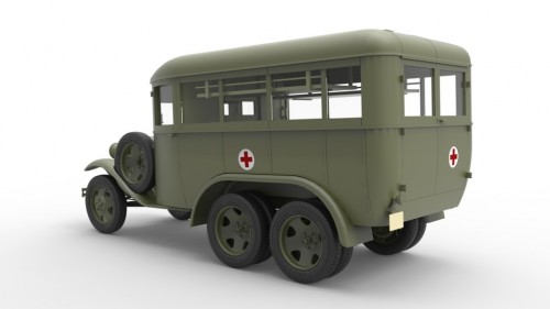 MiniArt GAZ-05-194 Ambulance (1:35)