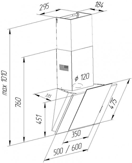 Pyramida NR-MV 50 M BL