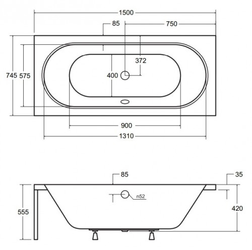 Besco Vitae 150x75