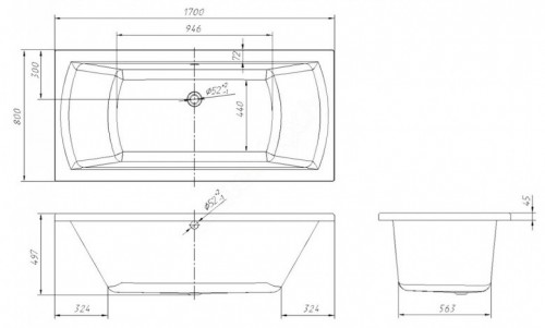 Volle Teo 170x80