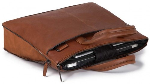 Piquadro Small Expandable Laptop Briefcase 15.6 15.6 "