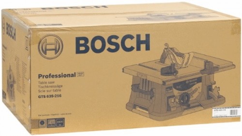 Упаковка Bosch GTS 635-216 Professional 0601B42000