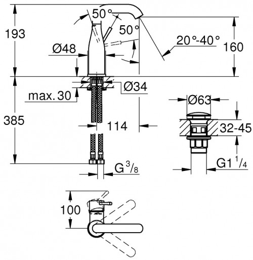Grohe Essence New 23798