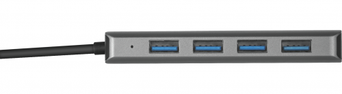 Trust Halyx Aluminium USB-C to 4-Port USB-A