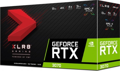 PNY GeForce RTX 3070 8GB XLR8 Gaming REVEL EPIC-X