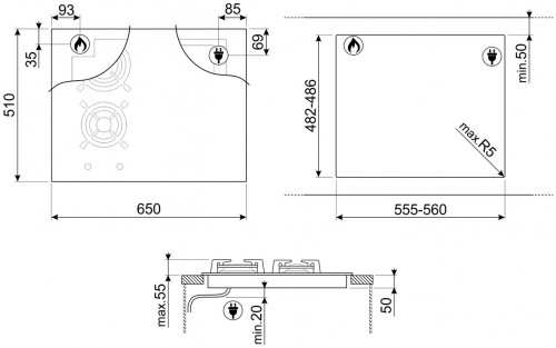 Smeg PM3643D