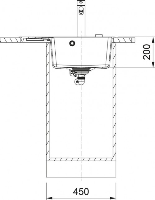 Franke Centro CNG 611-62 TL L