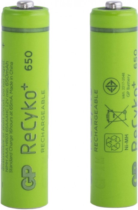 GP Recyko 2xAAA 650 mAh