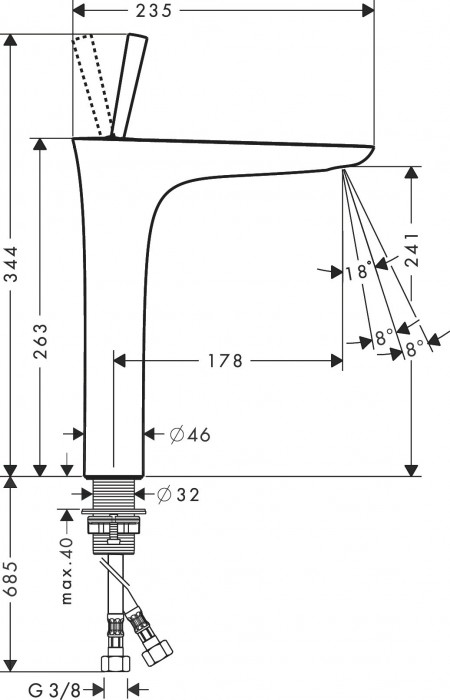 Hansgrohe PuraVida 15072000