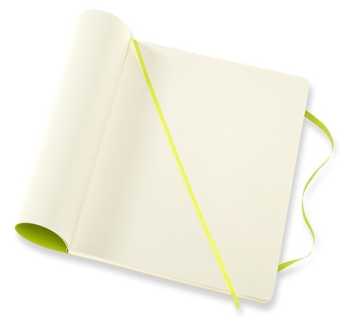 Moleskine Plain Soft Notebook Large lime