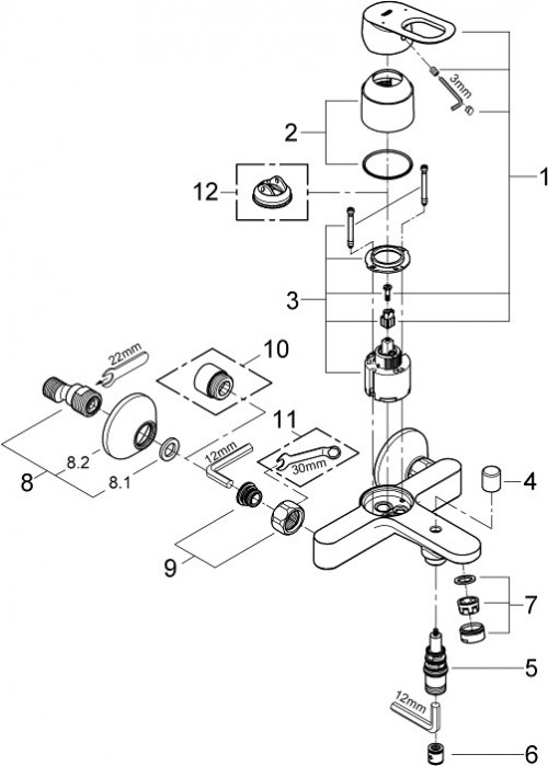 Grohe Start Loop 23355000