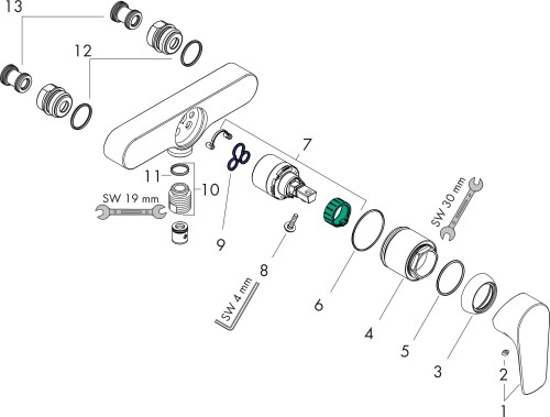 Hansgrohe Talis E 71761000