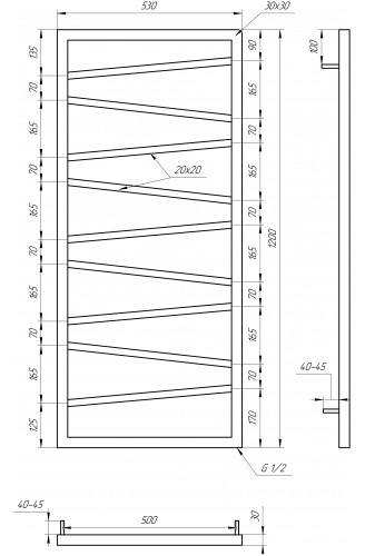 Genesis Aqua Genesis Light 530x1200