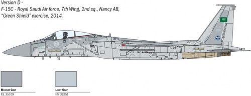 ITALERI F-15C Eagle (1:72)