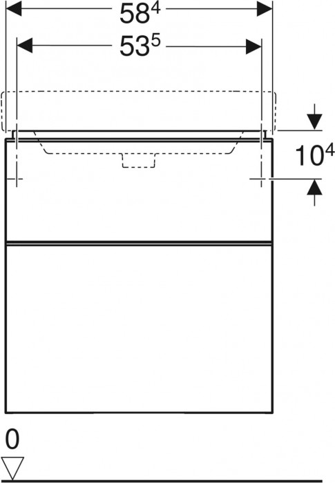 Geberit Smyle Square 60 500.352.00.1