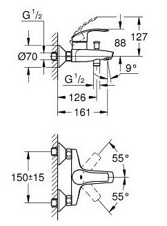 Grohe Eurosmart 123246R