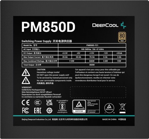 Deepcool PM850D