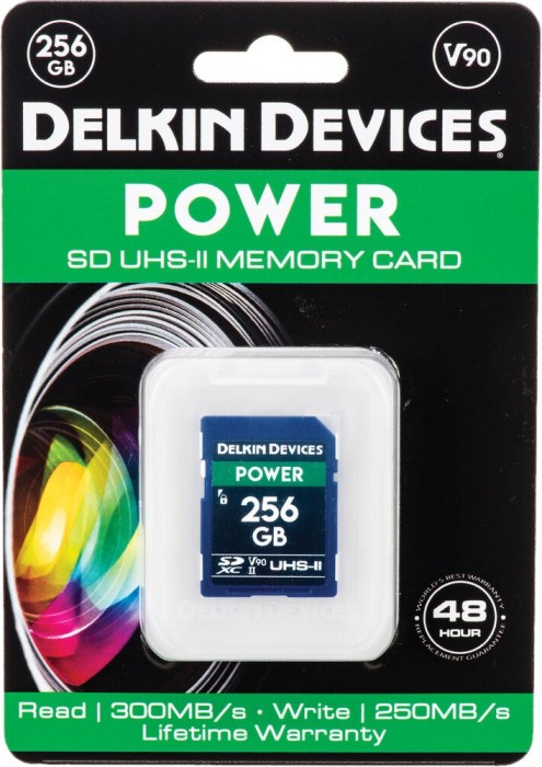 Упаковка Delkin Devices POWER UHS-II SDXC