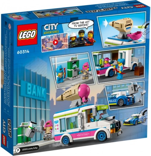 Lego Ice Cream Truck Police Chase 60314