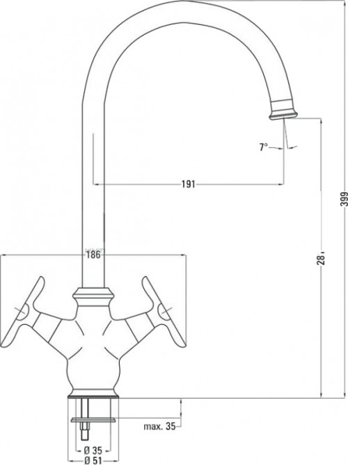 Deante Ixia BGX 062D