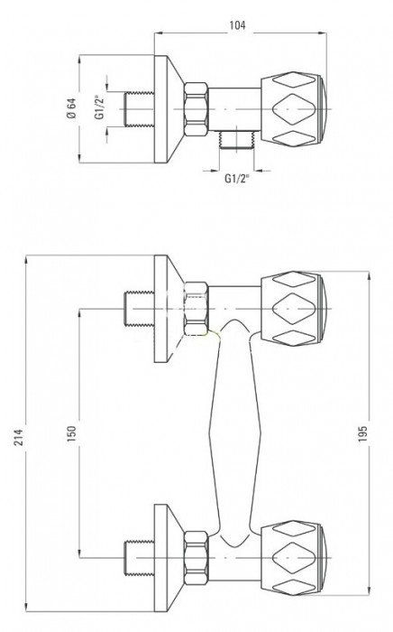 Deante Teno BON 041D