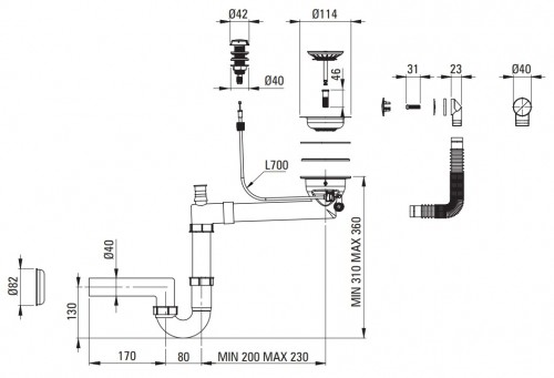 Deante Piva ZQI X113