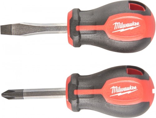 Milwaukee Tri-lobe screwdriver stubby set (4932471810)