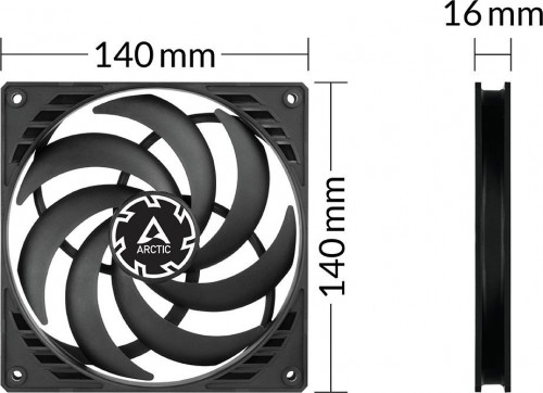 ARCTIC P14 Slim PWM PST