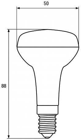 Eurolamp LED EKO R50 6W 3000K E14