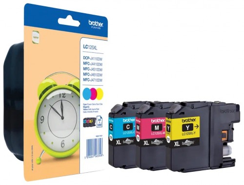 Brother LC-125XLRBWBP