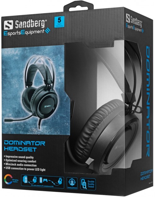 Sandberg Dominator Headset RGB