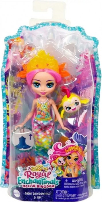 Enchantimals Radia Rainbow Fish and Flo HCF68